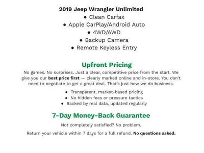 2019 Jeep Wrangler Unlimited Sport S