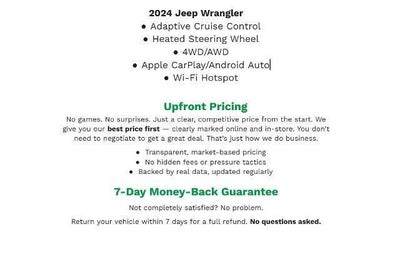 2024 Jeep Wrangler 4-Door Sahara 4x4