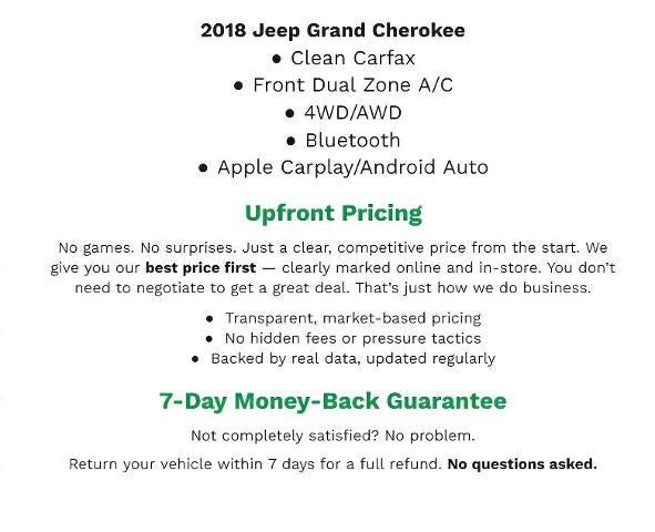2018 Jeep Grand Cherokee Altitude