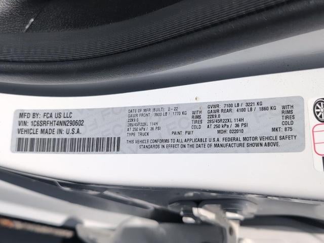 2022 RAM 1500 Limited Crew Cab 4x4 5'7" Box
