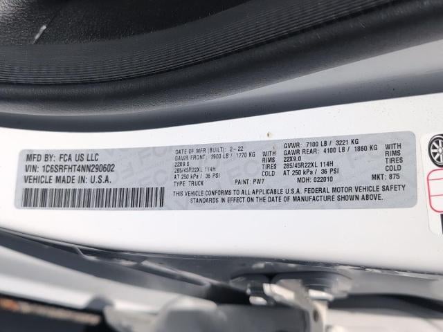 2022 RAM 1500 Limited Crew Cab 4x4 5'7" Box