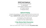 2019 Ford Explorer XLT