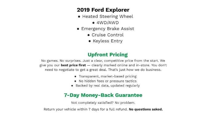 2019 Ford Explorer XLT