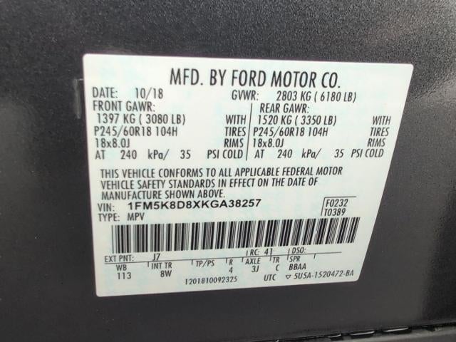 2019 Ford Explorer XLT