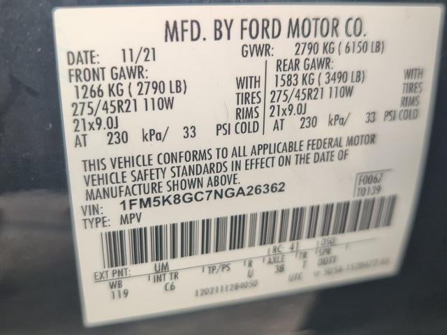 2022 Ford Explorer ST