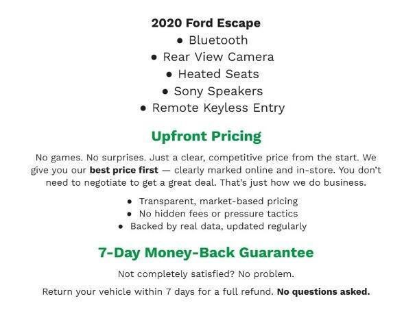 2020 Ford Escape SE