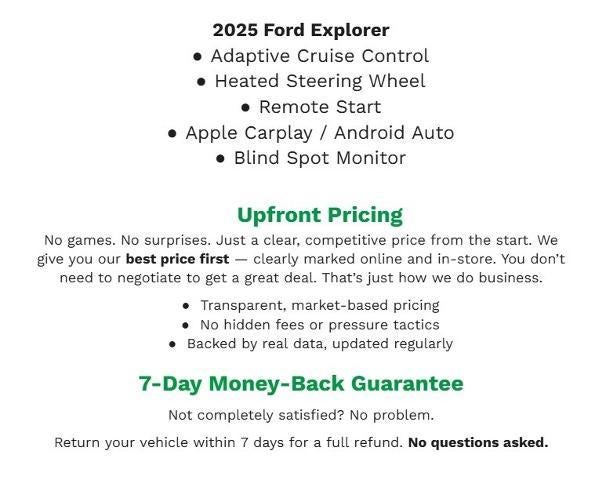 2025 Ford Explorer ST