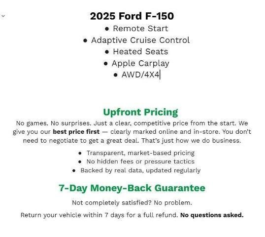 2025 Ford F-150 XLT