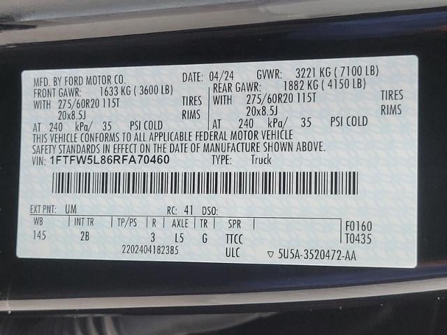 2024 Ford F-150 LARIAT