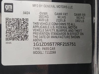 2024 Chevrolet Malibu 1LT