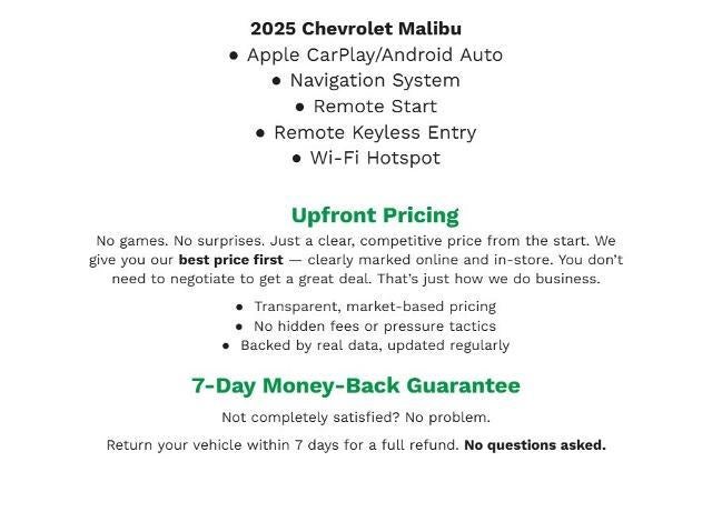 2025 Chevrolet Malibu 1LT