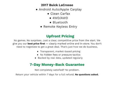 2017 Buick LaCrosse Premium