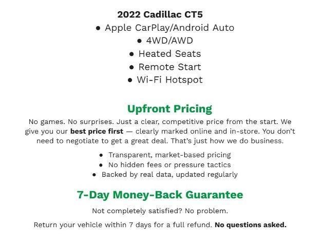 2022 Cadillac CT5 Sport