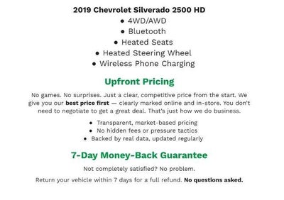 2019 Chevrolet Silverado 2500 HD LTZ