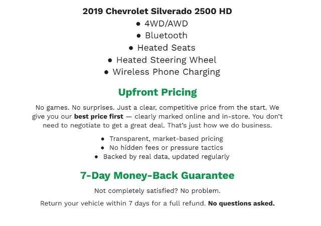 2019 Chevrolet Silverado 2500 HD LTZ