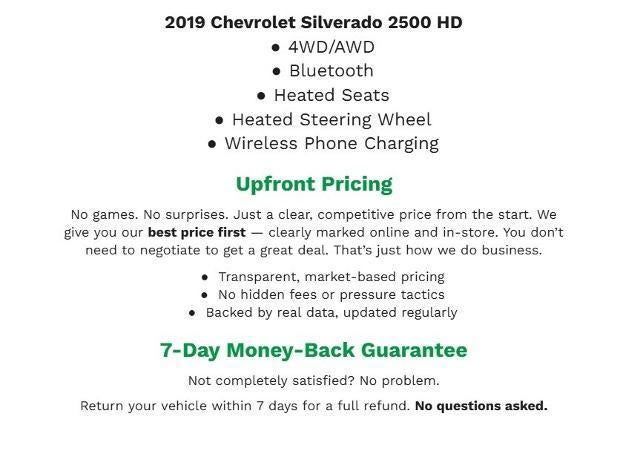 2019 Chevrolet Silverado 2500 HD LTZ