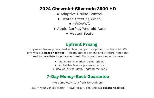 2024 Chevrolet Silverado 3500 HD High Country DRW