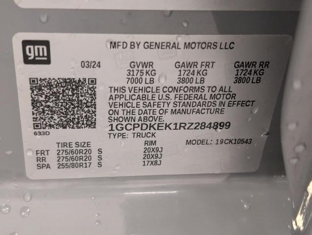 2024 Chevrolet Silverado 1500 LT (2FL)