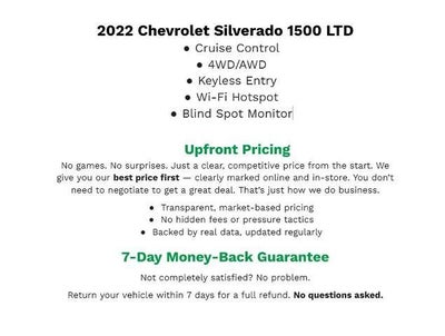 2022 Chevrolet Silverado 1500 LTD RST All Star Edition
