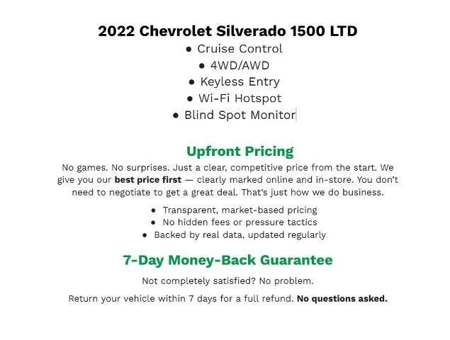 2022 Chevrolet Silverado 1500 LTD RST All Star Edition