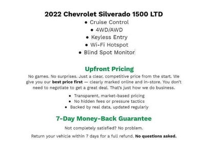2022 Chevrolet Silverado 1500 LTD RST All Star Edition