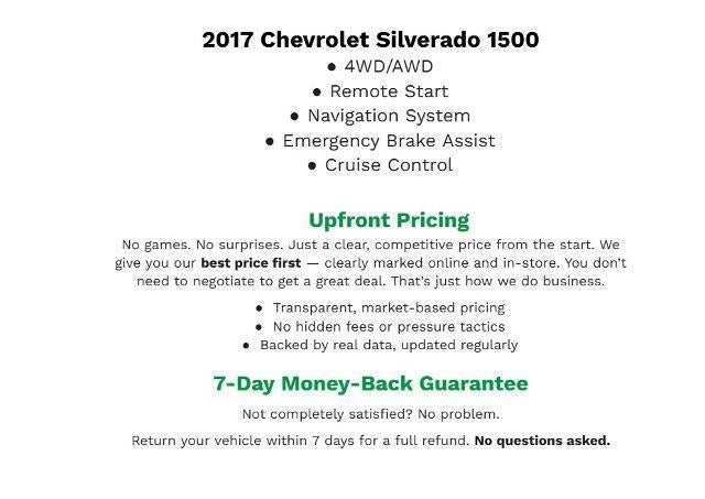 2017 Chevrolet Silverado 1500 LT