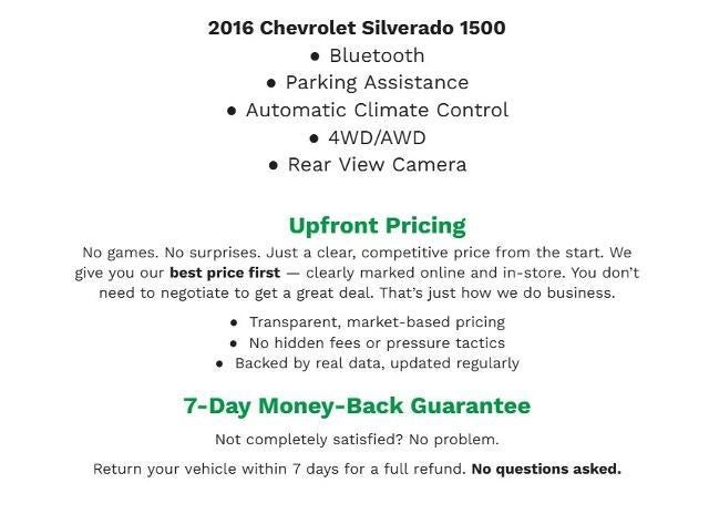 2016 Chevrolet Silverado 1500 LT