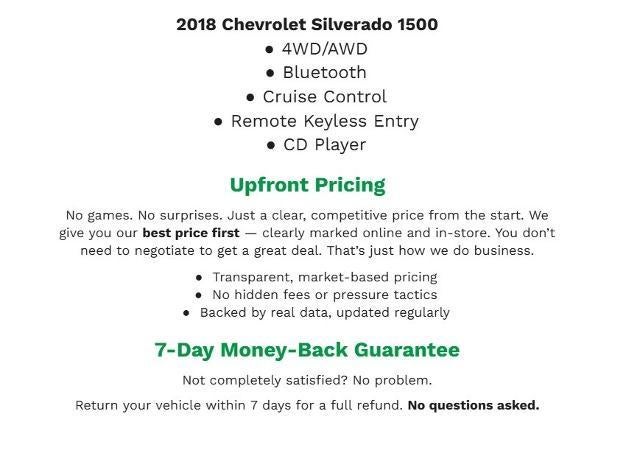 2018 Chevrolet Silverado 1500 LT