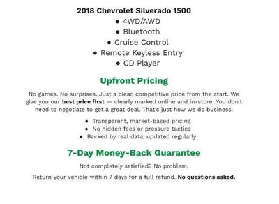 2018 Chevrolet Silverado 1500 LT