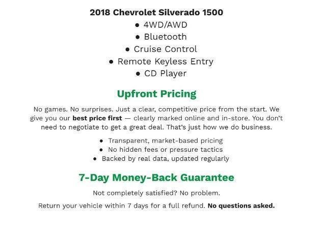 2018 Chevrolet Silverado 1500 LT