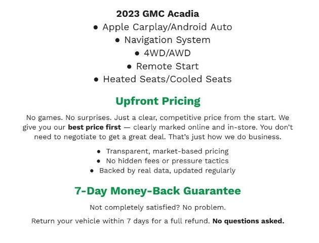 2023 GMC Acadia AT4