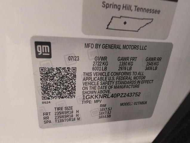 2023 GMC Acadia SLE