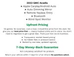2023 GMC Acadia SLT