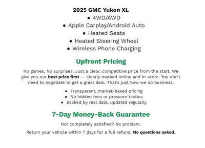 2025 GMC Yukon XL Denali