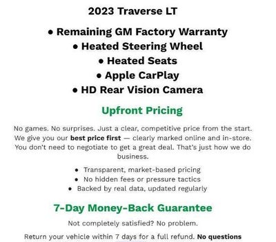 2023 Chevrolet Traverse LT Cloth