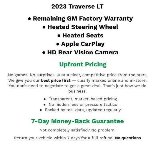 2023 Chevrolet Traverse LT Cloth