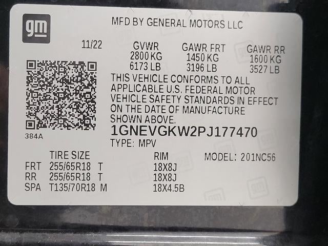 2023 Chevrolet Traverse LT Cloth