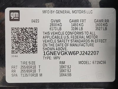 2023 Chevrolet Traverse LT Cloth