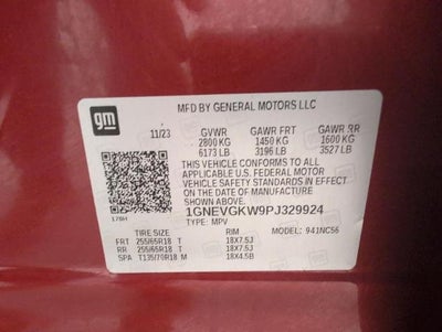 2023 Chevrolet Traverse LT Cloth