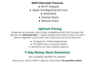 2025 Chevrolet Traverse LT