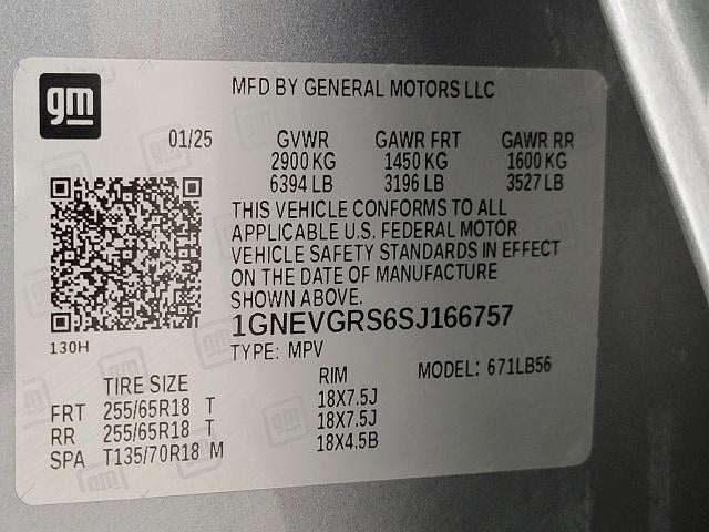 2025 Chevrolet Traverse LT