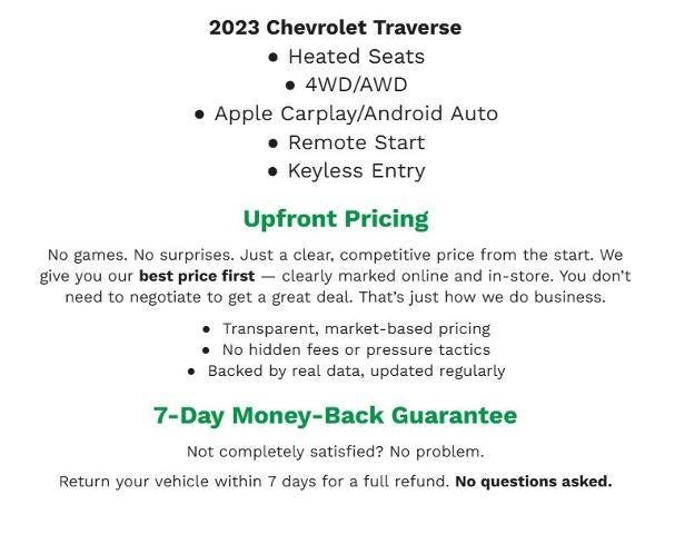2023 Chevrolet Traverse Premier
