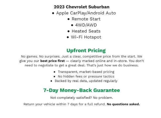 2023 Chevrolet Suburban Z71