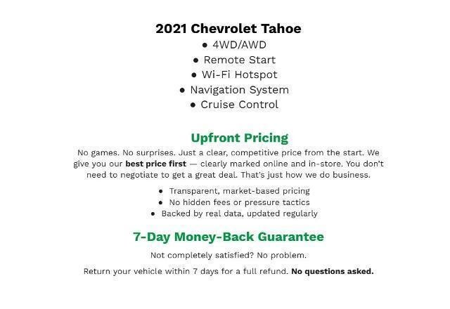 2021 Chevrolet Tahoe LT