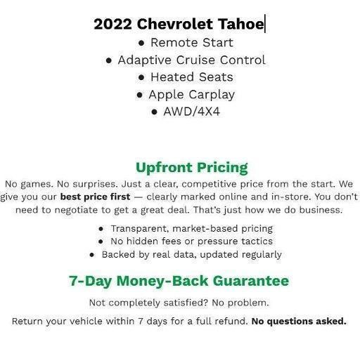2022 Chevrolet Tahoe LT