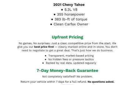 2021 Chevrolet Tahoe LT