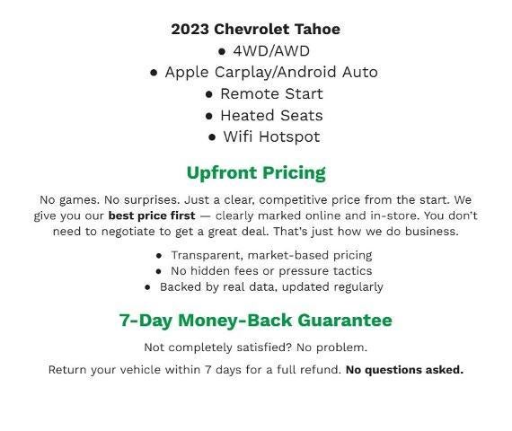 2023 Chevrolet Tahoe RST