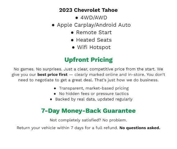 2023 Chevrolet Tahoe RST