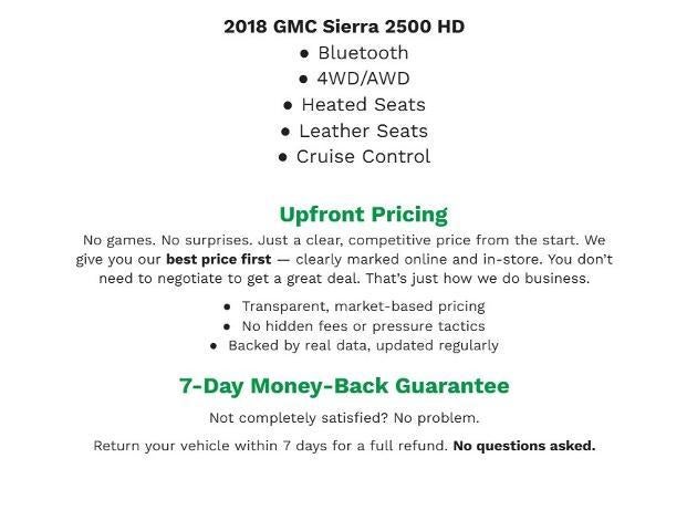 2018 GMC Sierra 2500 HD SLT