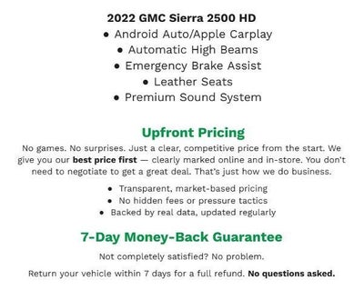 2022 GMC Sierra 2500 HD SLT